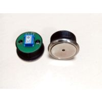 Кнопочный модуль, ВЫЗОВ/ПРИКАЗ, круглый, 27мм, точка, зеленый FAA25090L2 (OTIS) E1