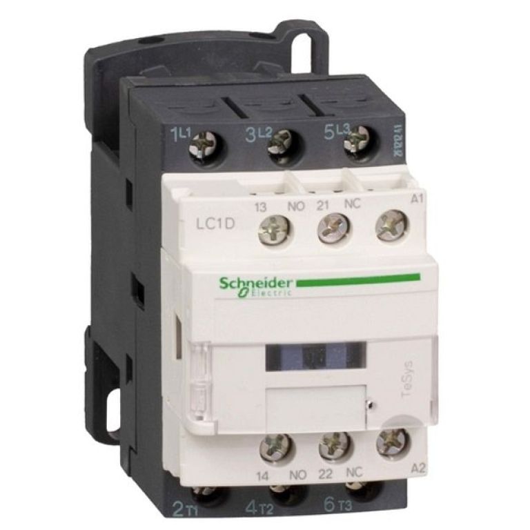Контактор D 3P LC1D18M7 18А 1NO+1NC 220VAC Schneider Electric