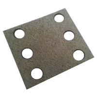 Прокладка под вкладыш башмака 95х82х2мм 6 hole (SCHINDLER) RPA