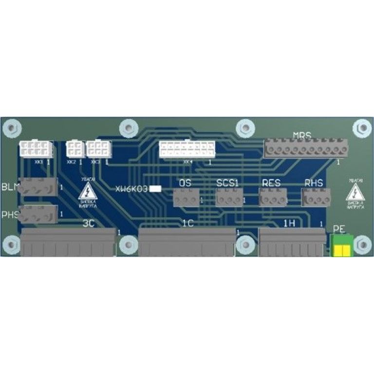 Плата з'єднувальна шафи керування МВ1 XW6K03 (EFR) ТІ