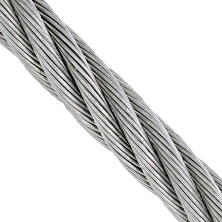 Канат 7,8мм 6x19S-FC 1570 U zZ ГОСТ 3077-80 СКС