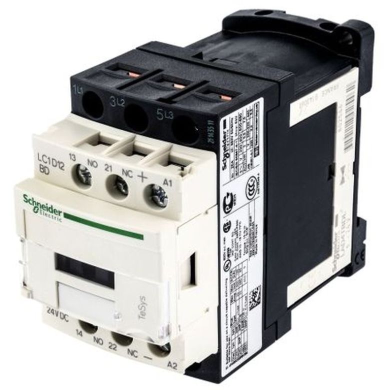 Контактор D 3P LC1D09ED 9А 1NO+1NC 48VDC Schneider Electric