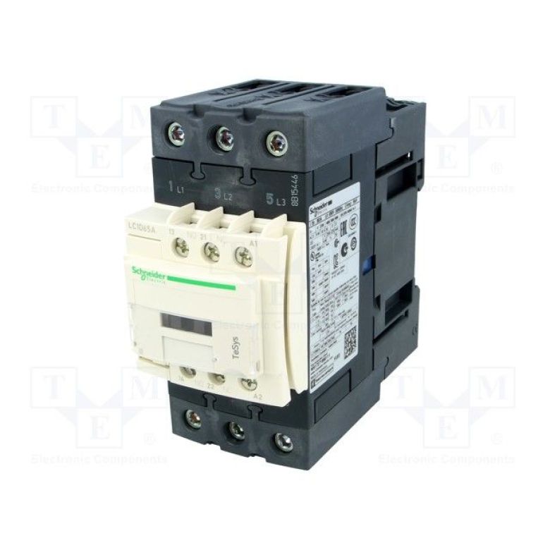 Контактор D 3P LC1D65AF7 65А 1NO+1NC 110VAC Schneider Electric