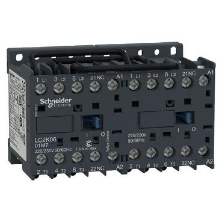 Контактор реверсивный LC2K0901F7 9А 1NC 110V Schneider Electric