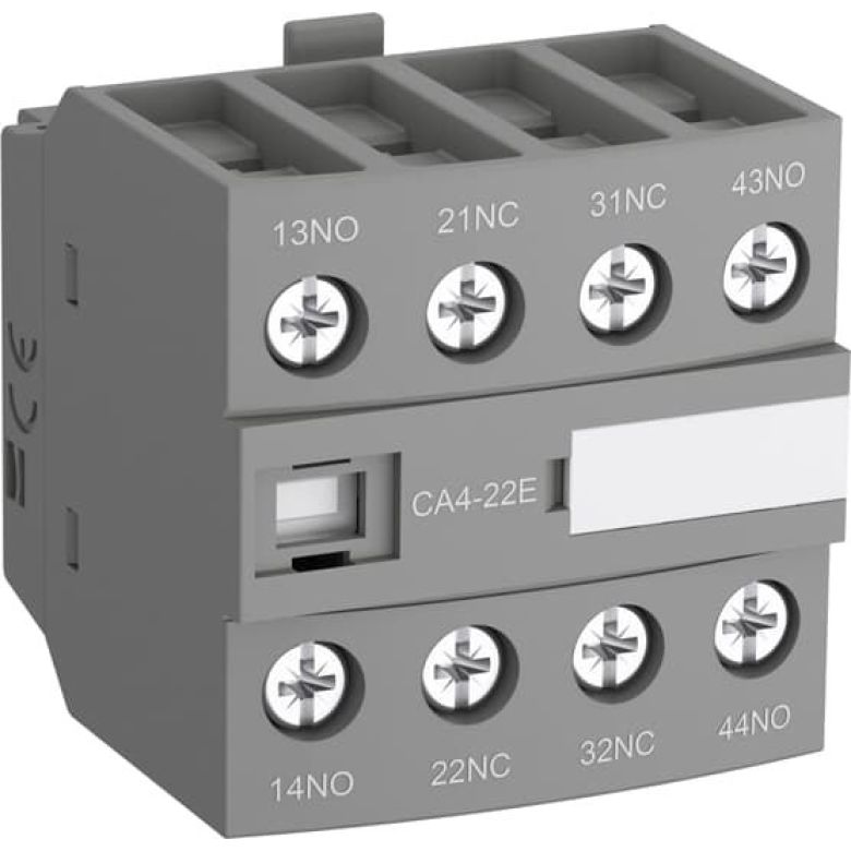 Контакты вспомогательные CA4-22M 10А 2NO+2NC фронтальные Abb