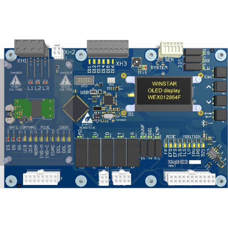 Плата керування системи XW6H03M (EFR) ТІ