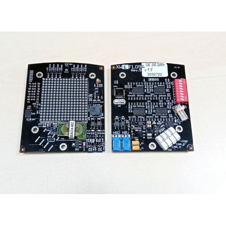 Плата модуля шахти з індикатором XW6FL09-G (EFR) ТІ