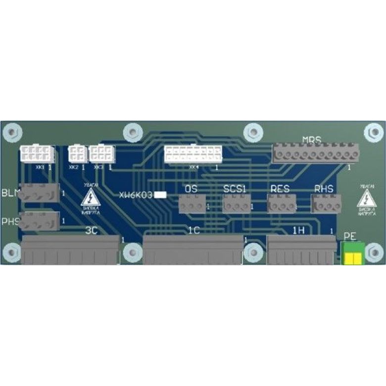 Плата з'єднувальна шафи керування МВ1 XW6K03 (EFR) ТІ