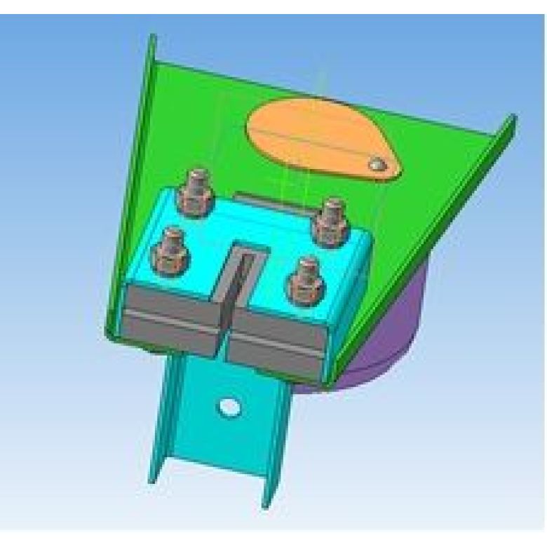 Пристрій змащувальний кабіни Т9 STL02.02.000-01 (OTIS) STK