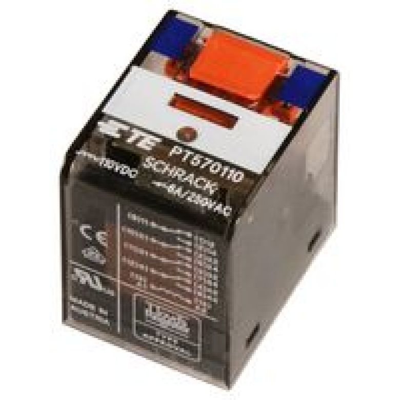 Реле PT5 70110 6A 4CO 110VDC Schrack