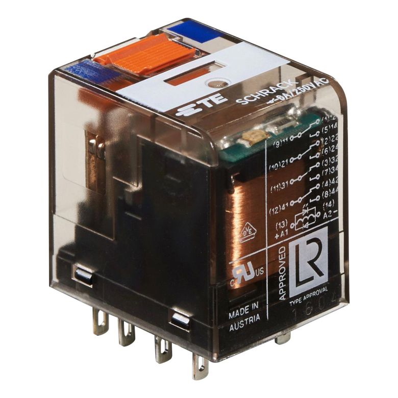Реле PT5 70LC4 6A 4CO 24VDC Schrack