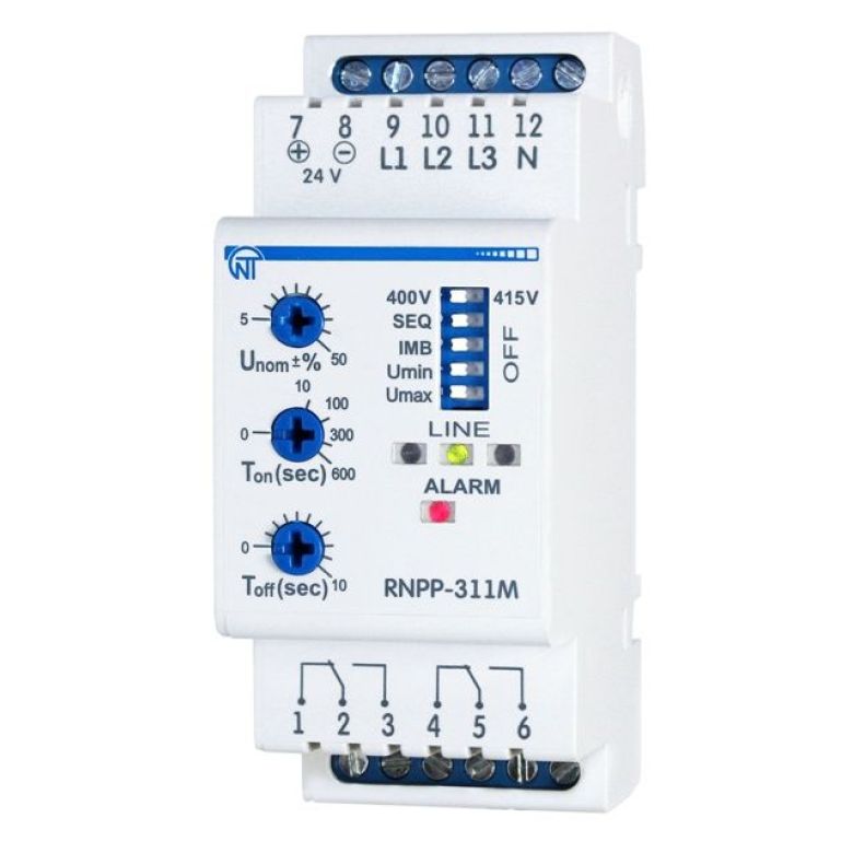 Реле РНПП 311М 5A 2CO 220VAC NTE
