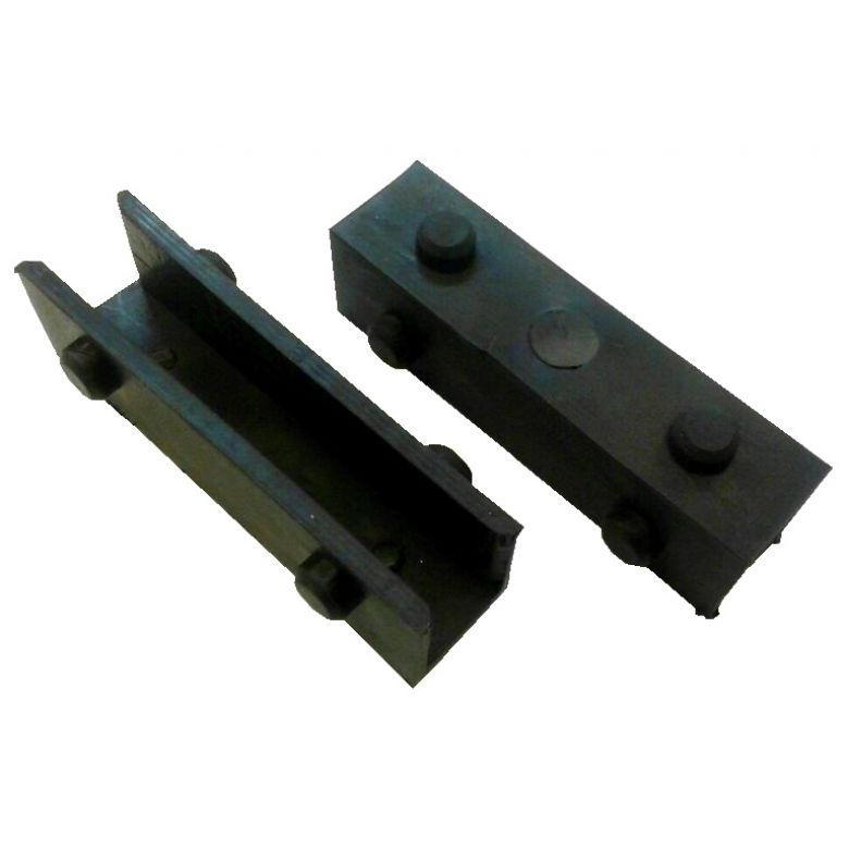 Вкладыш башмака кабины Т16 100х34х33мм "П-обр." 4 pin 52513669 (SCHINDLER) RPA