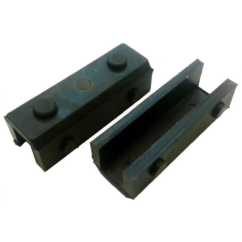 Вкладыш башмака кабины Т16 80х28х24мм "П-обр." 6 pin KM652935G16 (KONE) RPA