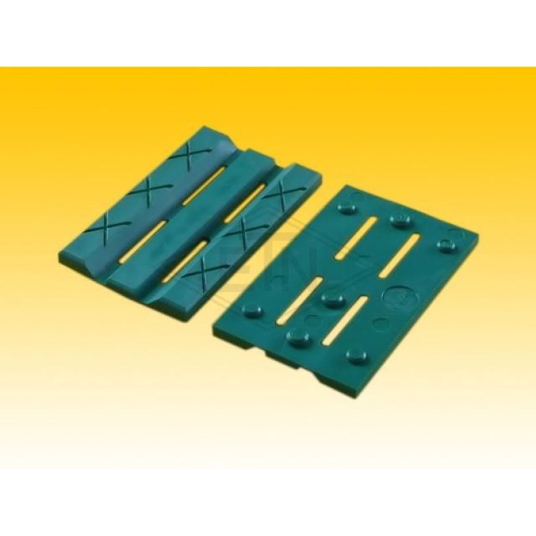 Вкладыш башмака противовеса Т10 142х85х9мм "книжк." 7 pin (KONE) RPA